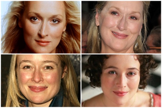 Celebrity Lookalikes: Meryl Streep & Jennifer Ehle.