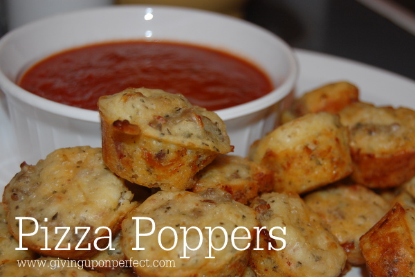 Monday Morning Mmmm: Pizza Poppers