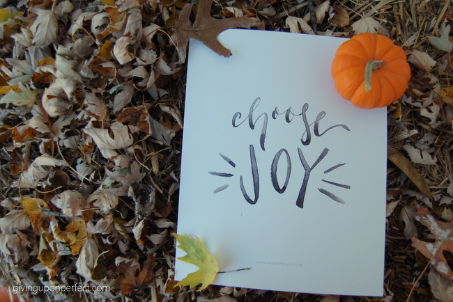 Some Fun Gifts to Go with Your Choose Joy Book!